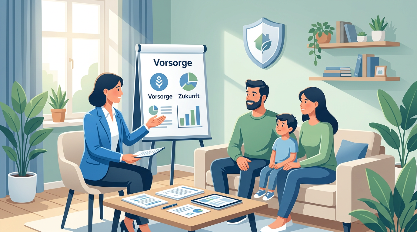 Altersvorsorge & Provisionen: Wer baut den Flipchart im Wohnzimmer auf?