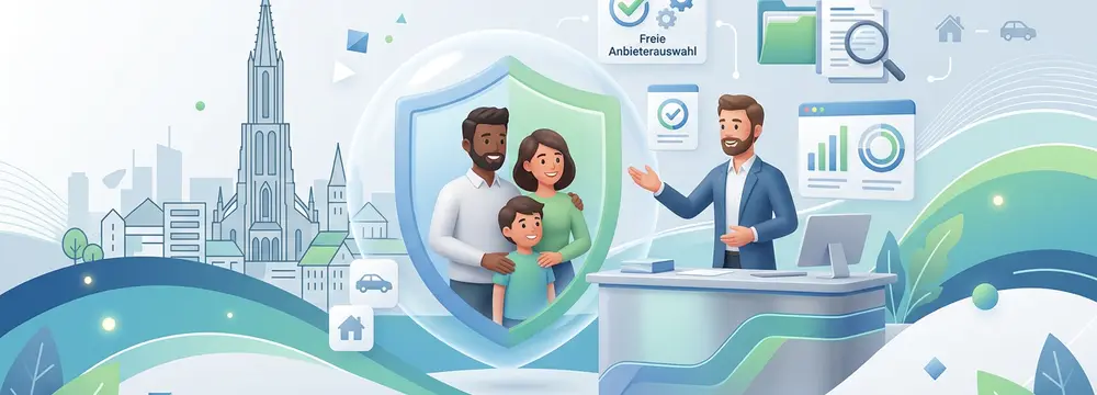 Versicherungsmakler berät Familie in Ulm. Schutz, freie Anbieterauswahl & individuelle Lösungen.