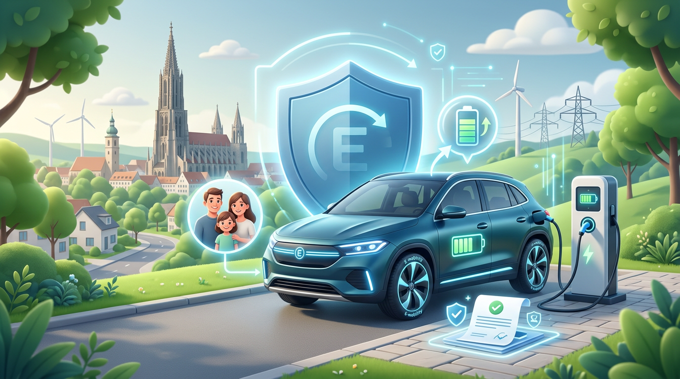 E-Auto Versicherung Ulm: Akku & Schutz für Elektroautos