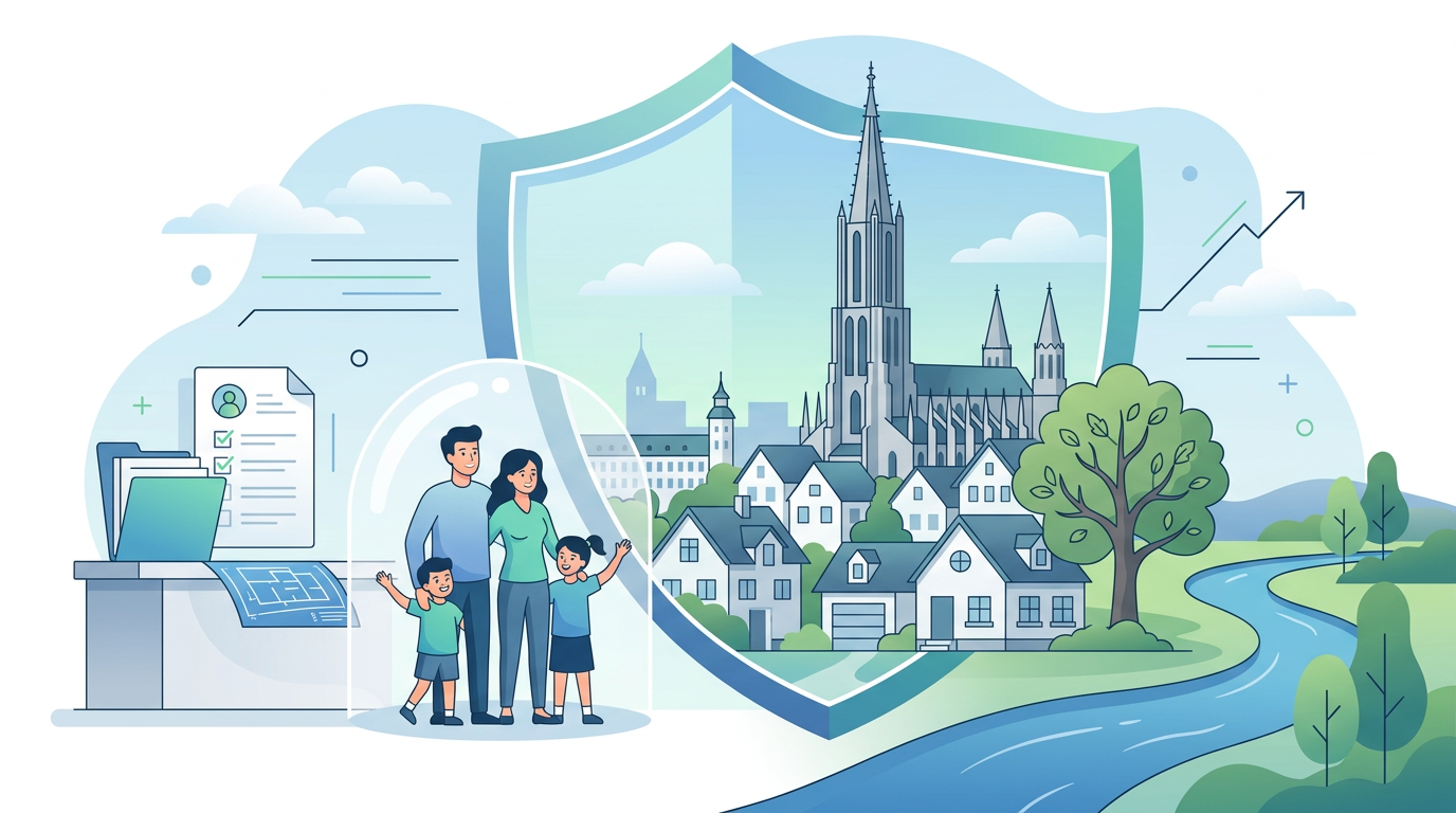 Wohngebäudeversicherung in Ulm – Schutz für Ihr Eigenheim