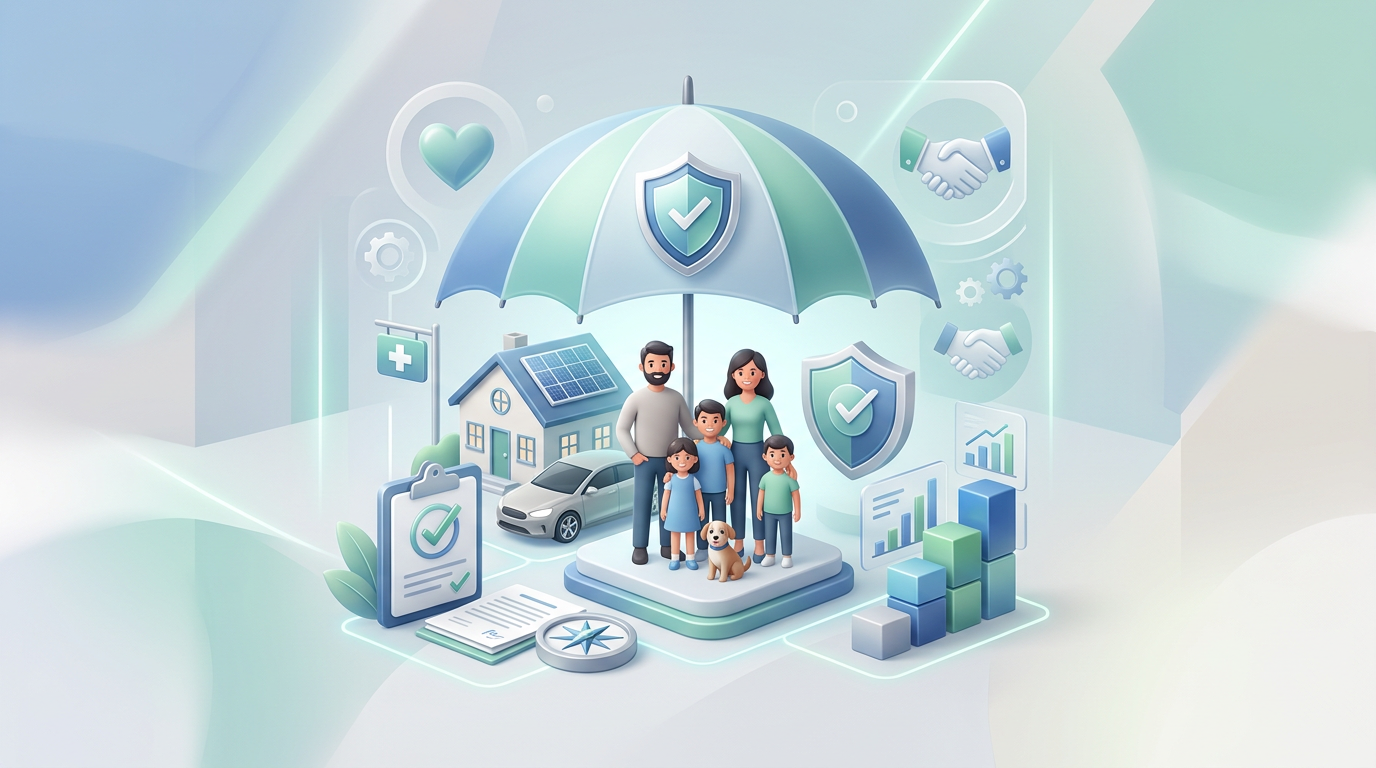 Die fünf wichtigsten Versicherungen