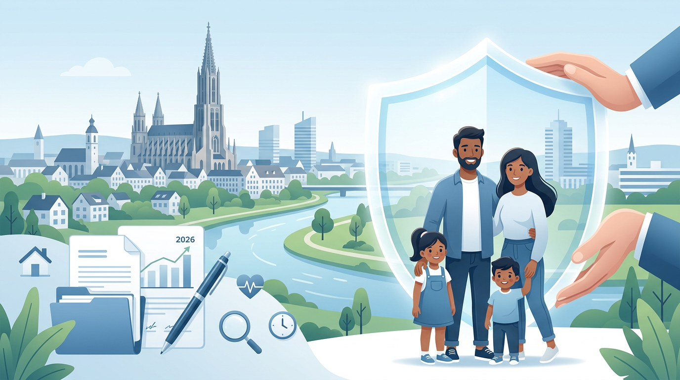 Risikolebensversicherung 2026: Schutz für Ulm & Neu-Ulm