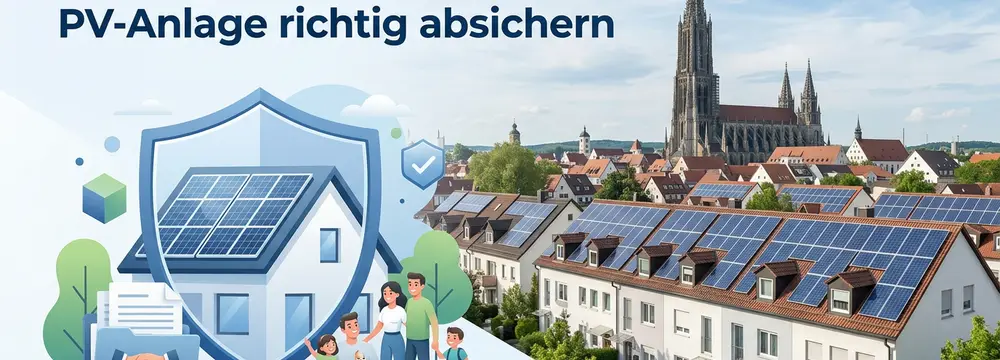 Photovoltaikversicherung Ulm: PV-Anlage richtig absichern